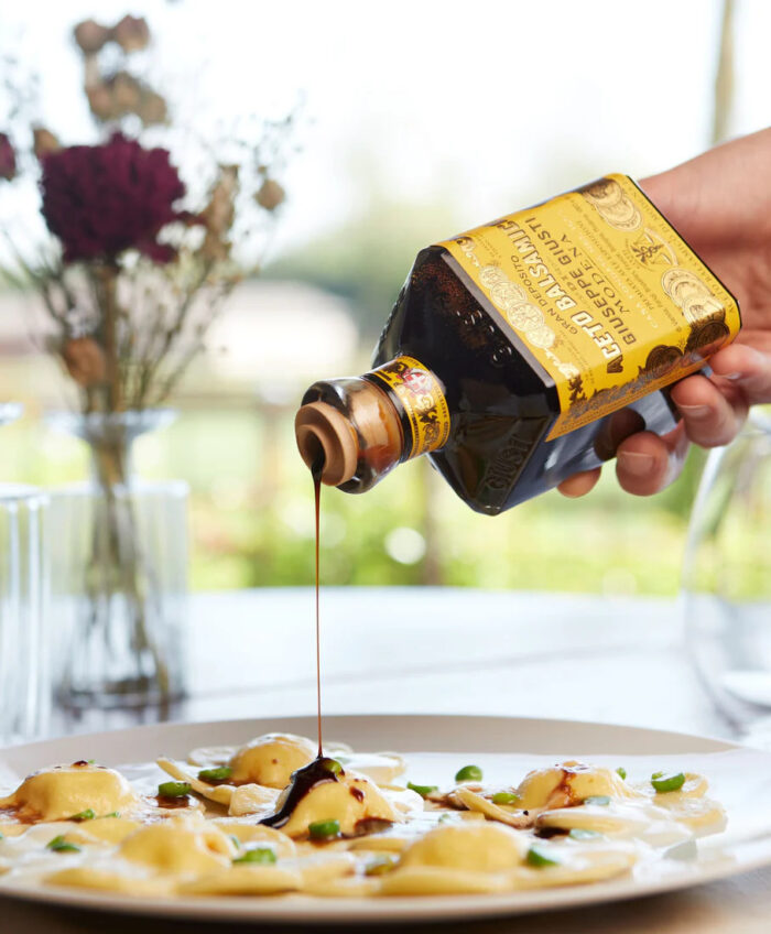 4 médailles d'or vinaigre balsamique giusti